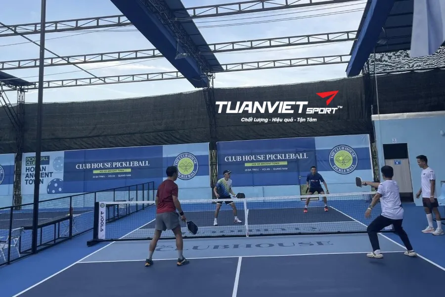 S&acirc;n Pickleball The Club House Hội An - S&acirc;n pickleball tỉnh Quảng Nam