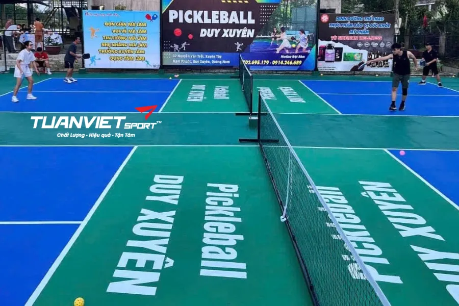 S&acirc;n Pickleball Duy Xuy&ecirc;n - S&acirc;n pickleball tỉnh Quảng Nam 