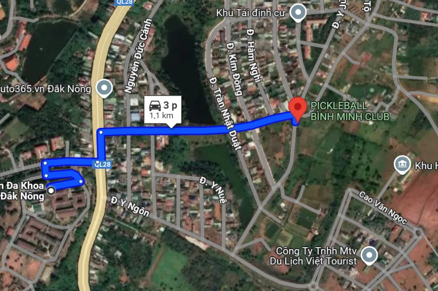 sân Pickleball tỉnh Đắk Nông
