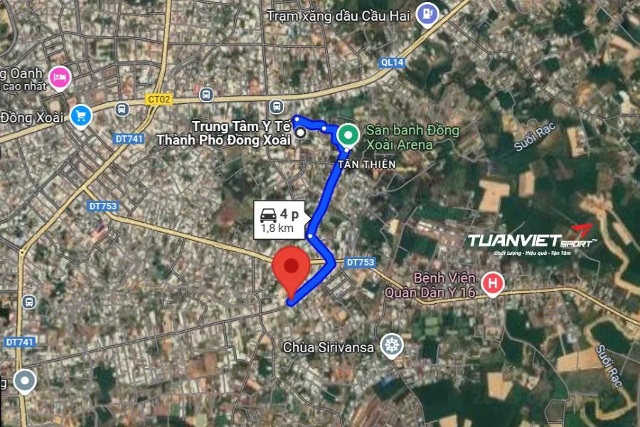 S&acirc;n Pickleball City - S&acirc;n pickleball tỉnh B&igrave;nh Phước