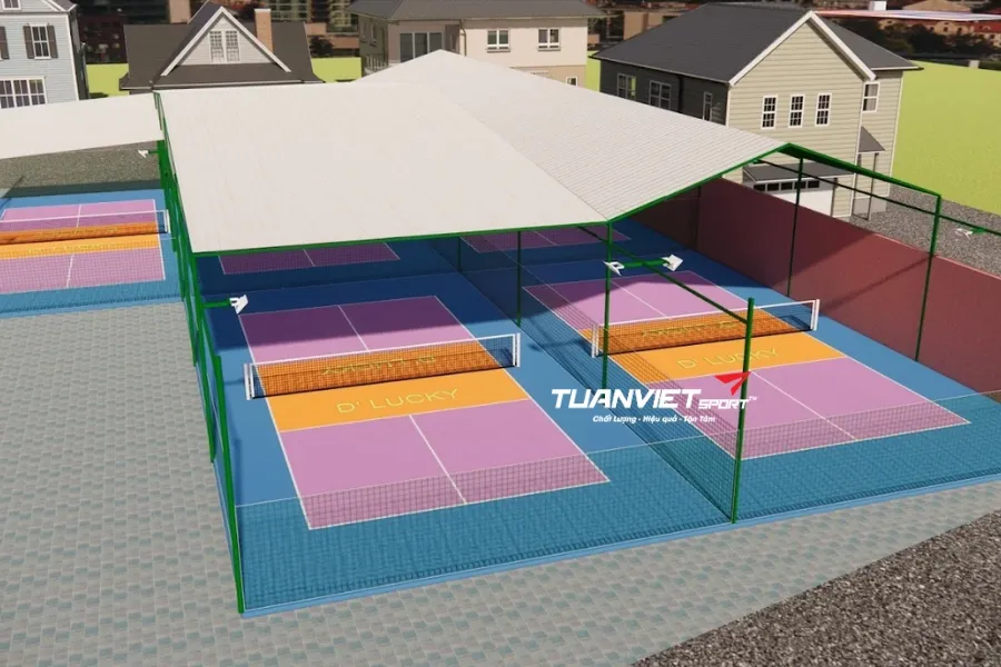 Sân pickleball Nice Club - Sân pickleball tỉnh Đồng Nai