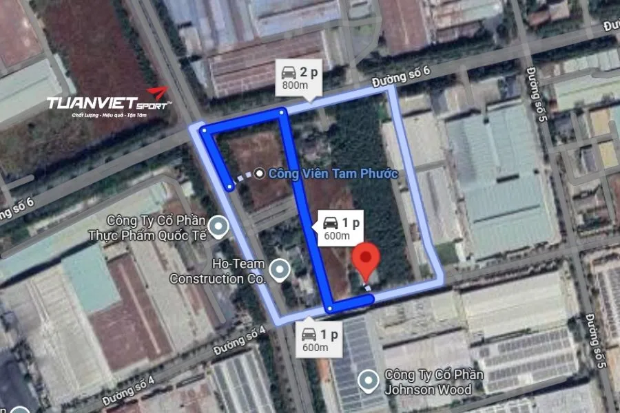 Sân Pickleball Tam Phước - sân pickleball tỉnh Đồng Nai