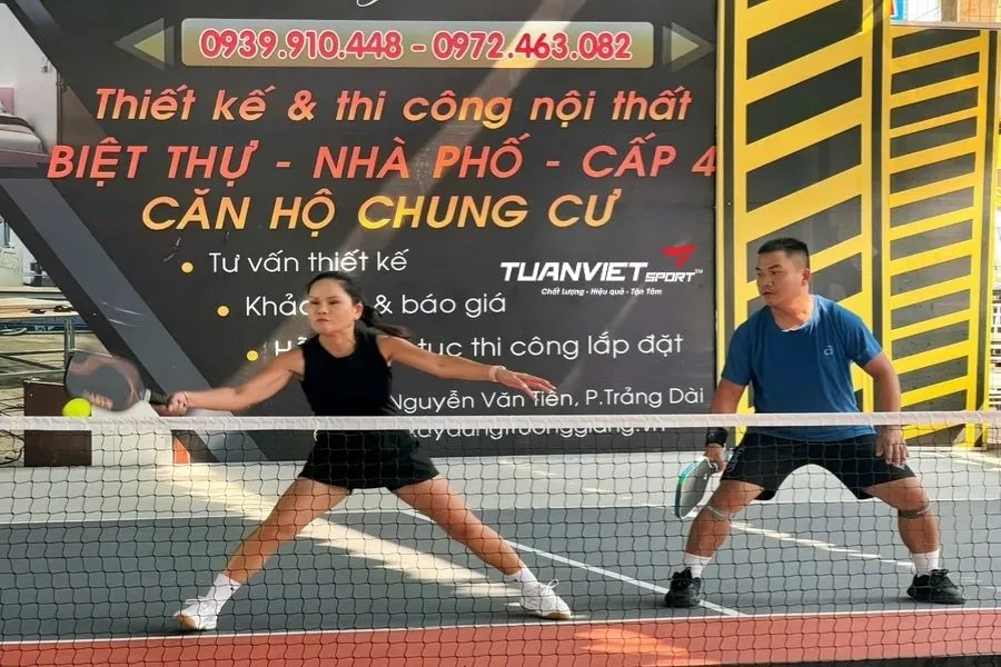 Sân Pickleball Trường Giang - sân pickleball tỉnh Đồng Nai