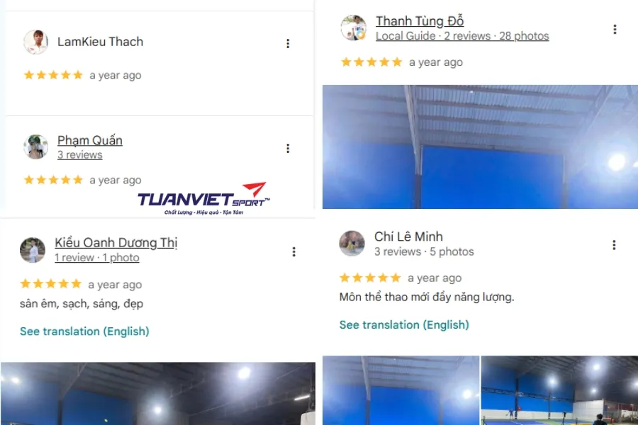 S&acirc;n Pickleball Thập Nhất Phong - S&acirc;n pickleball Tiền Giang