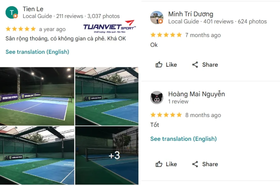 S&acirc;n Pickleball & Coffee Hưng Đạo - S&acirc;n pickleball Tiền Giang