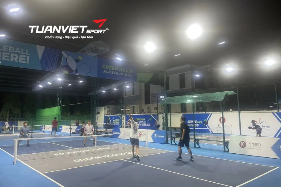 S&acirc;n Pickleball Green House - S&acirc;n pickleball Tiền Giang