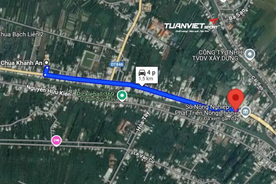 Sân Pickleball Hoàng Tây - sân pickleball tỉnh Đồng Tháp