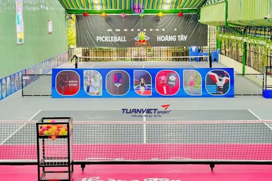 Sân Pickleball Hoàng Tây - sân pickleball tỉnh Đồng Tháp