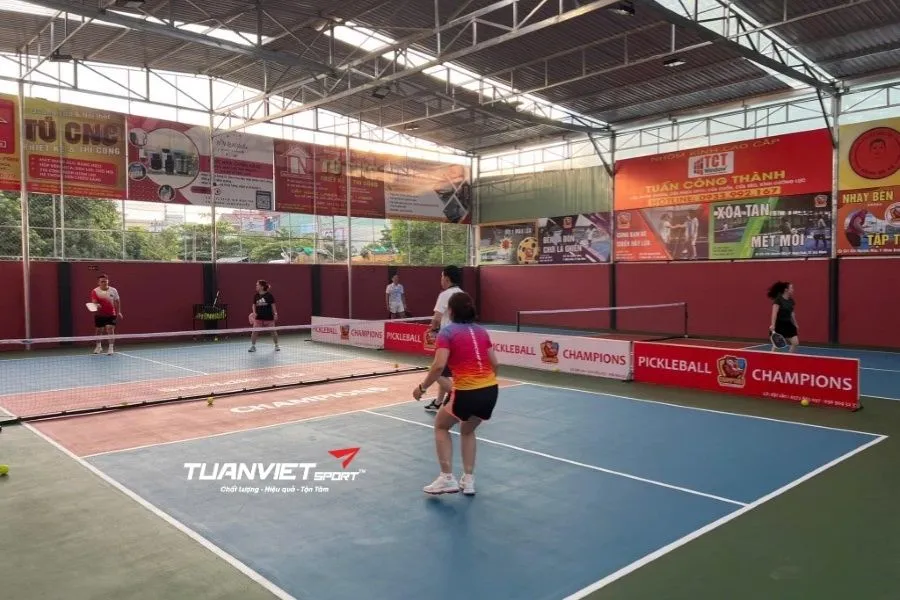 CLB Pickleball Champions - S&acirc;n pickleball tỉnh B&igrave;nh Định