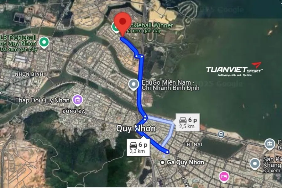 S&acirc;n Pickleball Riverside Quy Nhơn - S&acirc;n pickleball tỉnh B&igrave;nh Định 