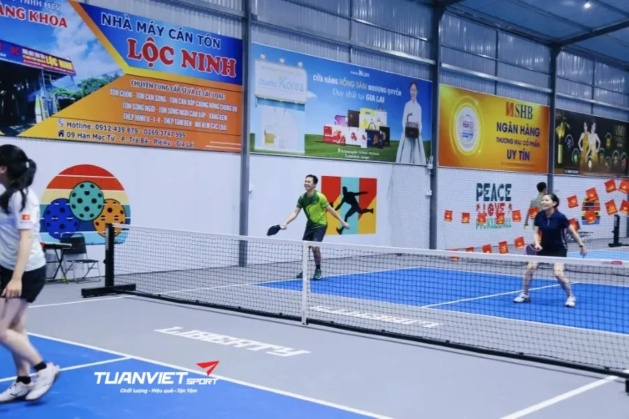 S&acirc;n Pickleball Liberty & Caf&eacute; - S&acirc;n pickleball tỉnh Gia Lai