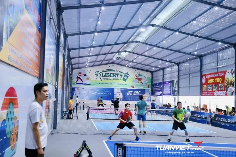 S&acirc;n Pickleball Liberty & Caf&eacute; - S&acirc;n pickleball tỉnh Gia Lai