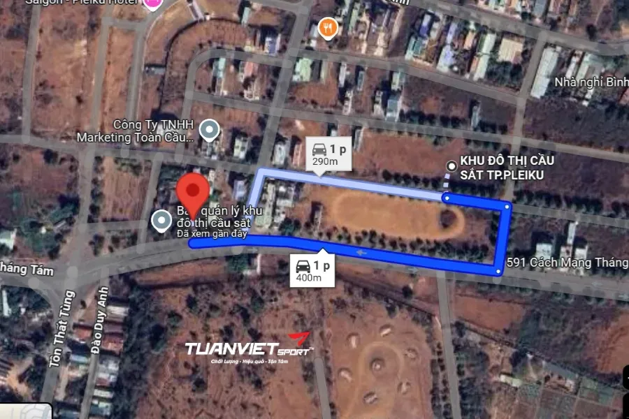 S&acirc;n Pickleball Cầu Sắt - 234 - S&acirc;n pickleball tỉnh Gia Lai