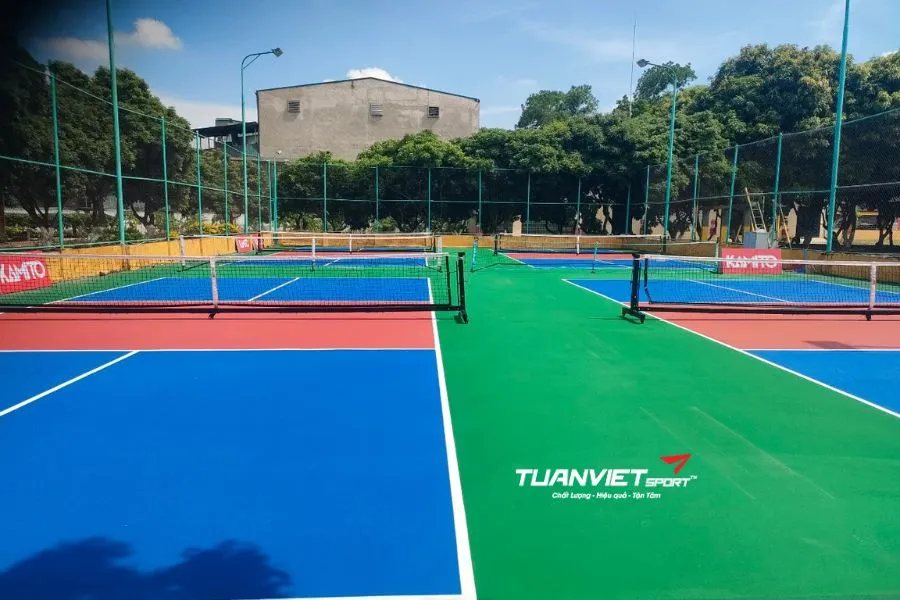 Sân Pickleball Trung đoàn E218 - Sân pickleball Huyện Hoài Đức