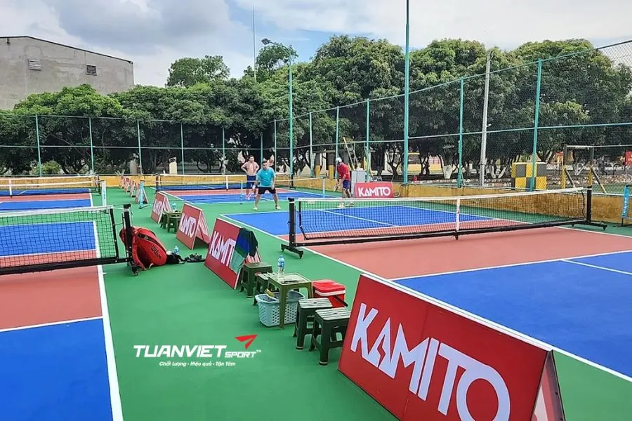 Sân Pickleball Trung đoàn E218 - Sân pickleball Huyện Hoài Đức