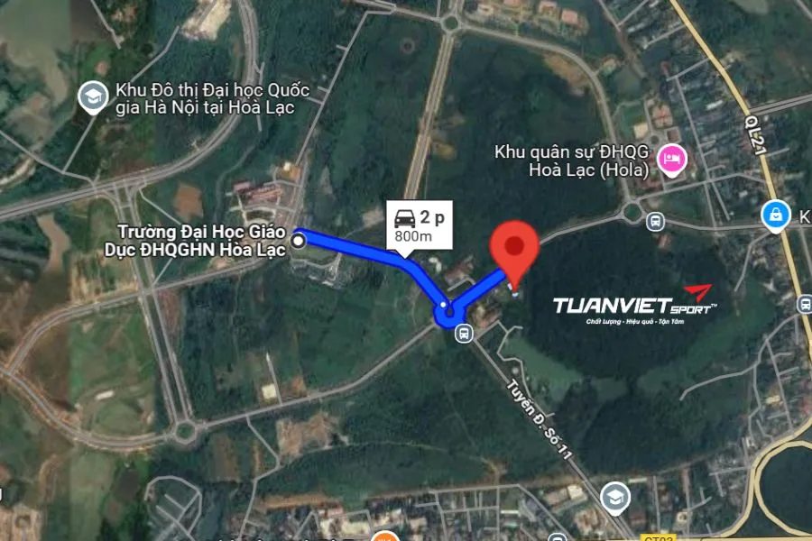 Sân Pickleball VNU Volley Zone -Sân pickleball Huyện Thạch Thất