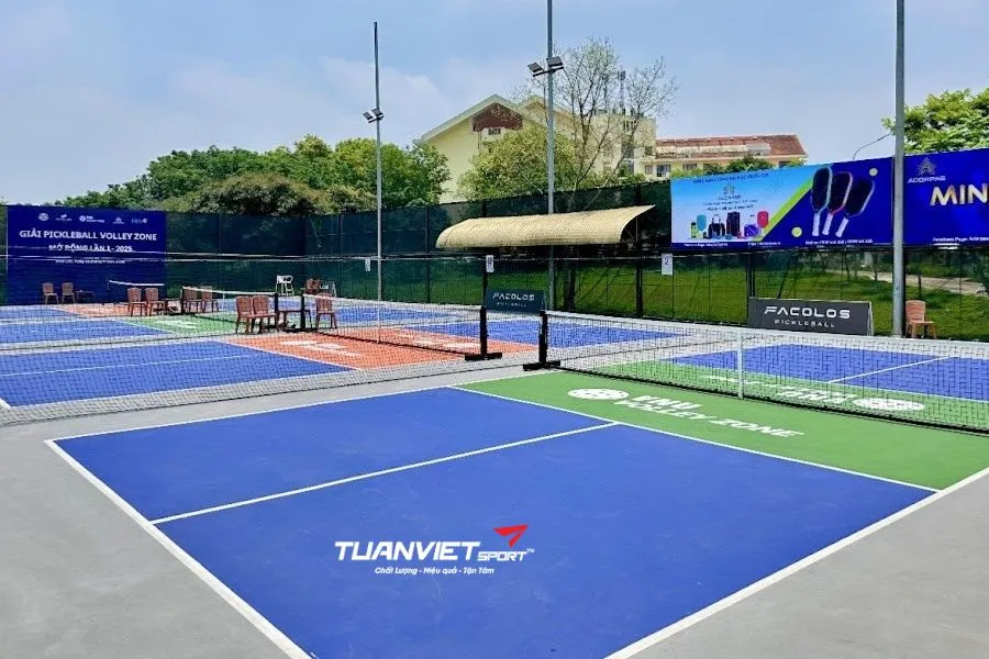 Sân Pickleball VNU Volley Zone -Sân pickleball Huyện Thạch Thất