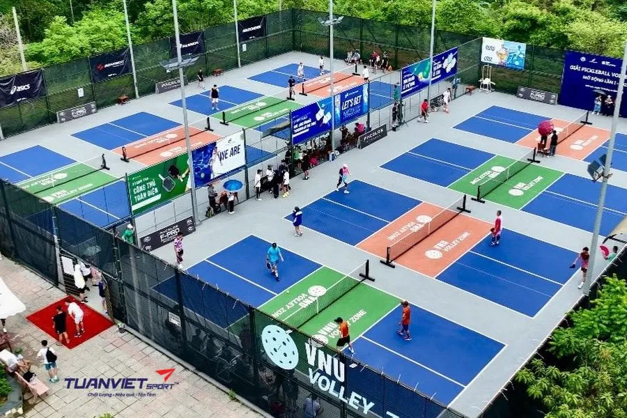 Sân Pickleball VNU Volley Zone -Sân pickleball Huyện Thạch Thất