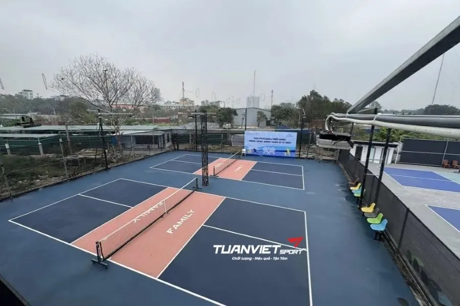 S&acirc;n Pickleball Family T&acirc;n Triều - S&acirc;n pickleball Huyện Thanh Tr&igrave;