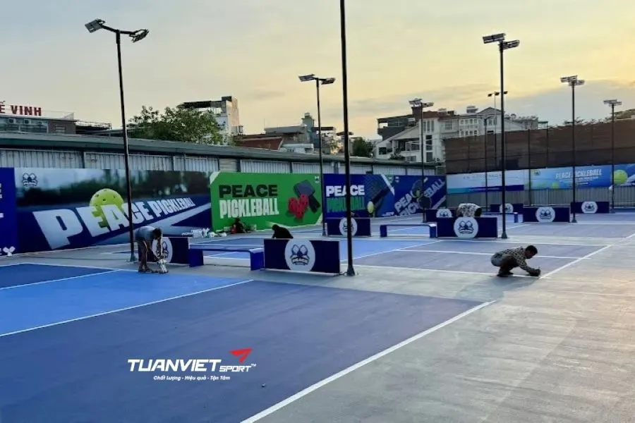 S&acirc;n Pickleball Peace - S&acirc;n pickleball Huyện Thanh Tr&igrave;