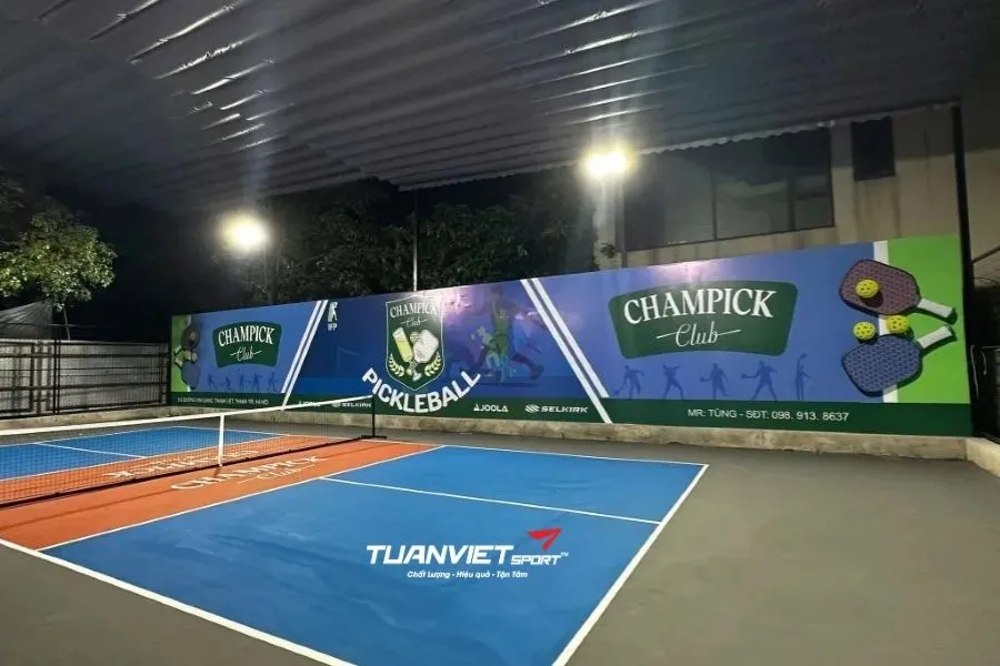 S&acirc;n Pickleball Champick Club - S&acirc;n pickleball Huyện Thanh Tr&igrave;