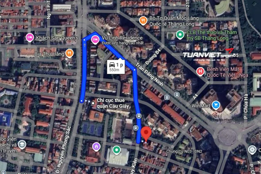 CLB Pickleball Nhà Thi Đấu Cầu Giấy - Sân pickleball Quận Cầu Giấy