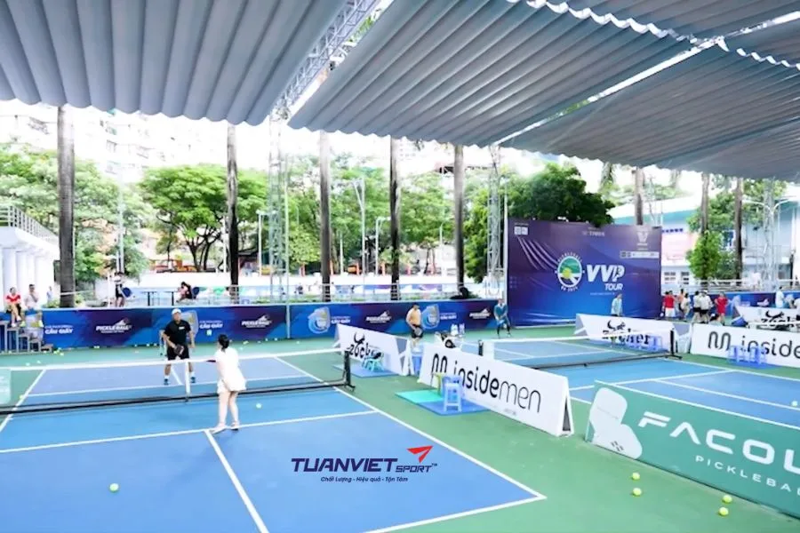 CLB Pickleball Nhà Thi Đấu Cầu Giấy - Sân pickleball Hà Nội