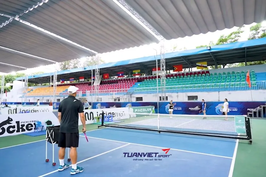 CLB Pickleball Nhà Thi Đấu Cầu Giấy - Sân pickleball Hà Nội