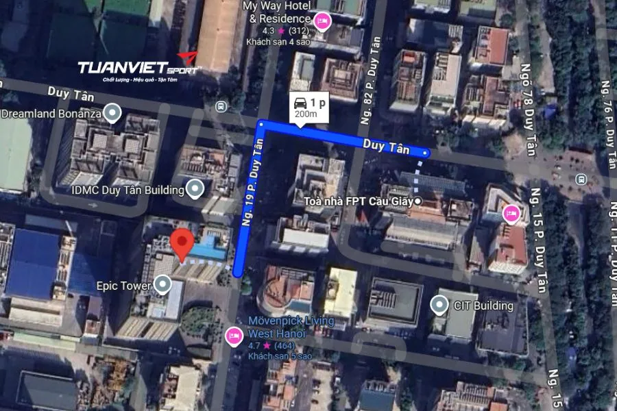 Sân Pickleball Epic - Sân pickleball Quận Cầu Giáya