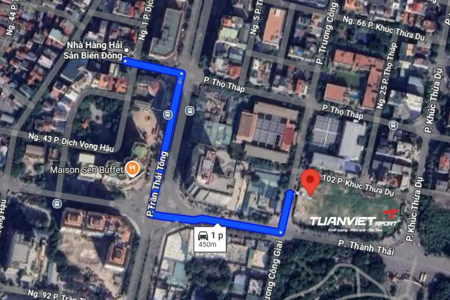 Sân Pickleball Thành Đạt - Sân pickleball Quận Cầu Giấy