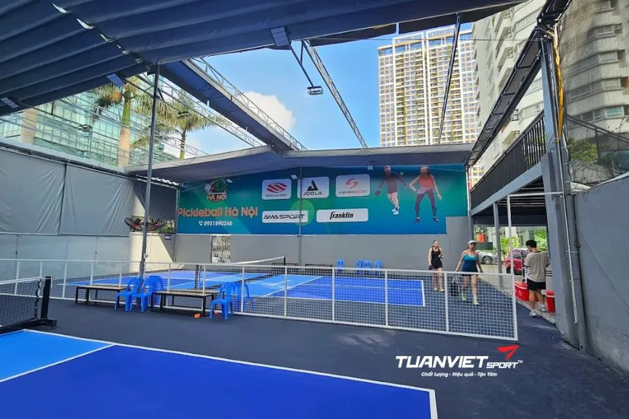 Sân Pickleball - Trung tâm đào tạo Pickleball Hà Nội - Sân pickleball Quận Cầu Giấy