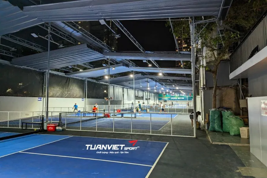Sân Pickleball - Trung tâm đào tạo Pickleball Hà Nội - Sân pickleball Quận Cầu Giấy