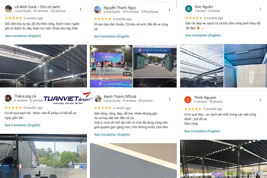 CLB Pickleball Huỳnh Thúc Kháng - Sân pickleball Hà Nội