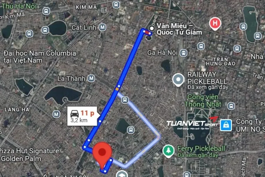 Sân Pickleball Đại Học Thuỷ Lợi - Sân pickleball Quận Đống Đa