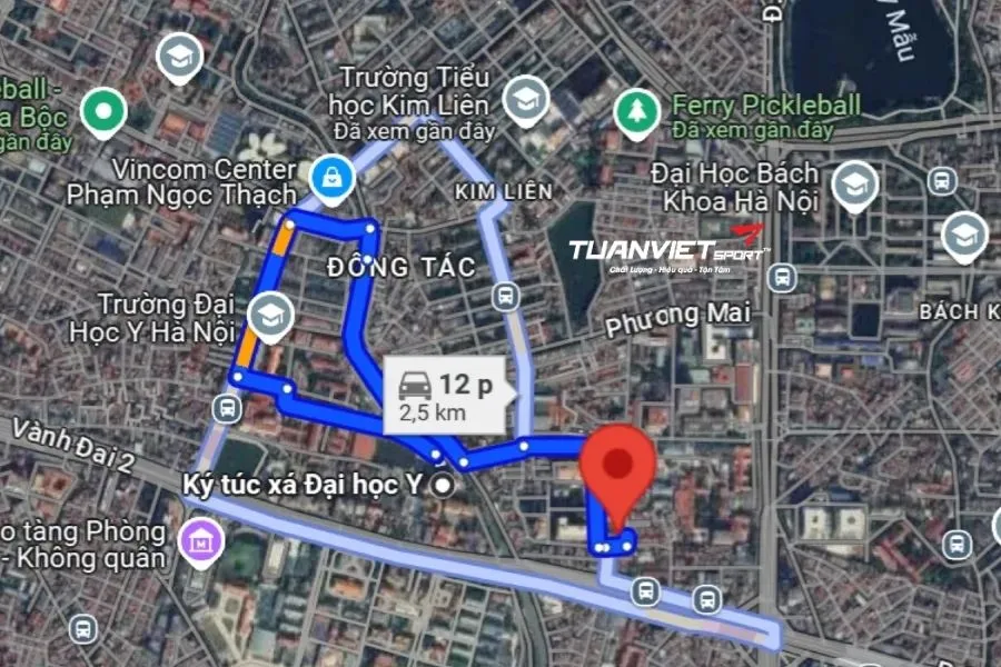 Sân Pickleball Nextball 9699 - Sân pickleball Quận Đống Đa