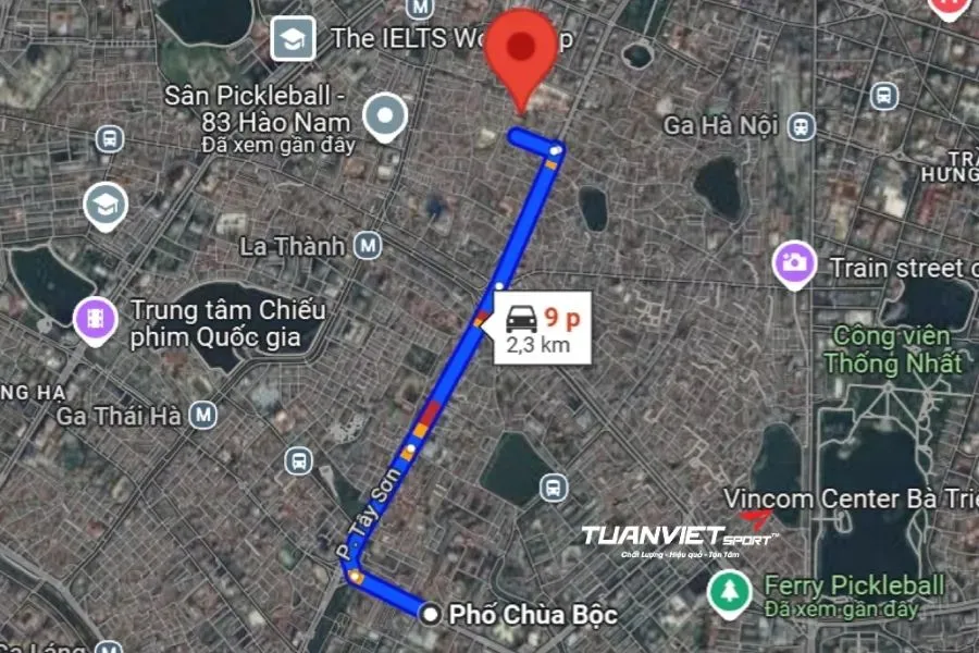 Sân Pickleball Thịnh Hào - Sân pickleball Quận Đống Đa