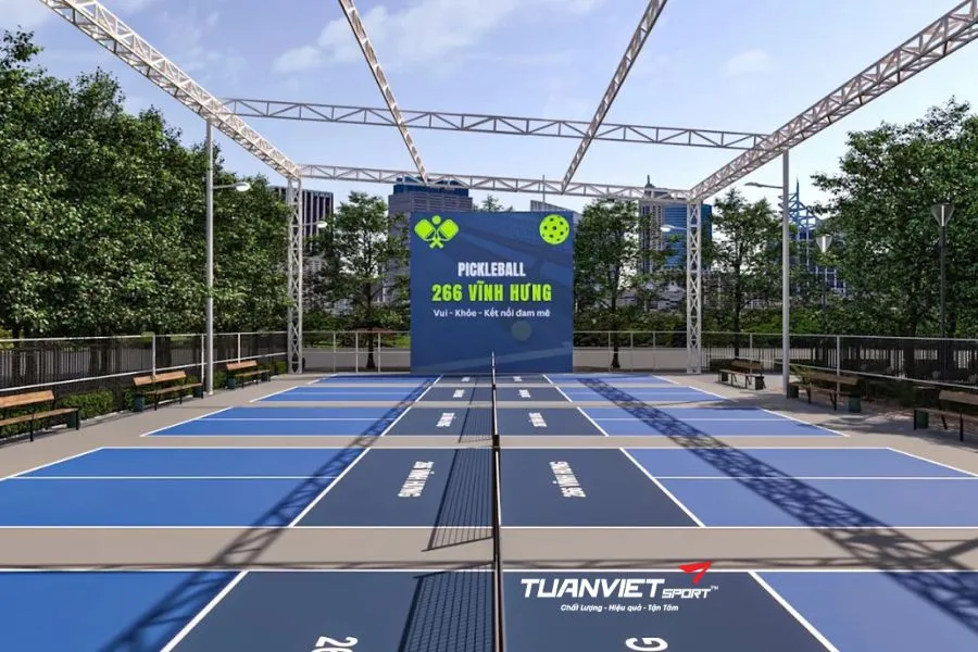 Sân Pickleball 266 Vĩnh Hưng - Sân pickleball Quận Hai Bà Trưng