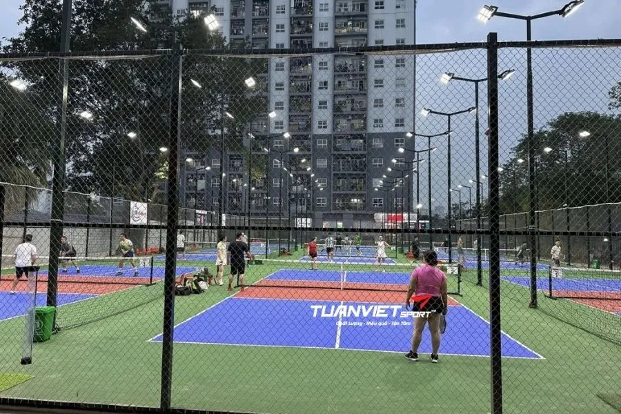Sân Pickleball 163 Trần Hoà - Sân pickleball Quận Hoàng Mai