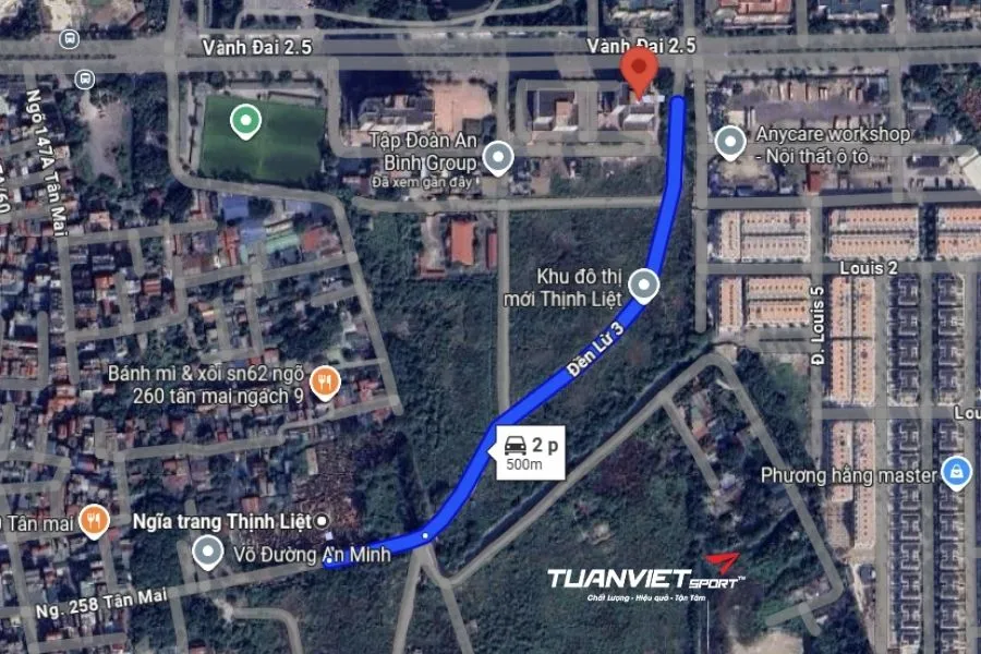 Sân Pickleball Đền Lừ - Sân pickleball Quận Hoàng Mai