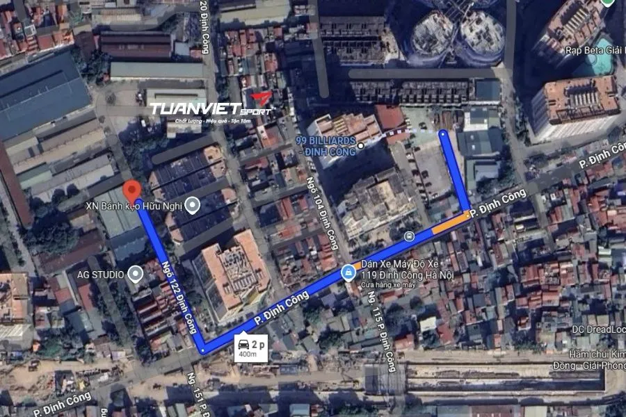 Sân Pickleball 122 Định Công - Sân pickleball Quận Hoàng Mai