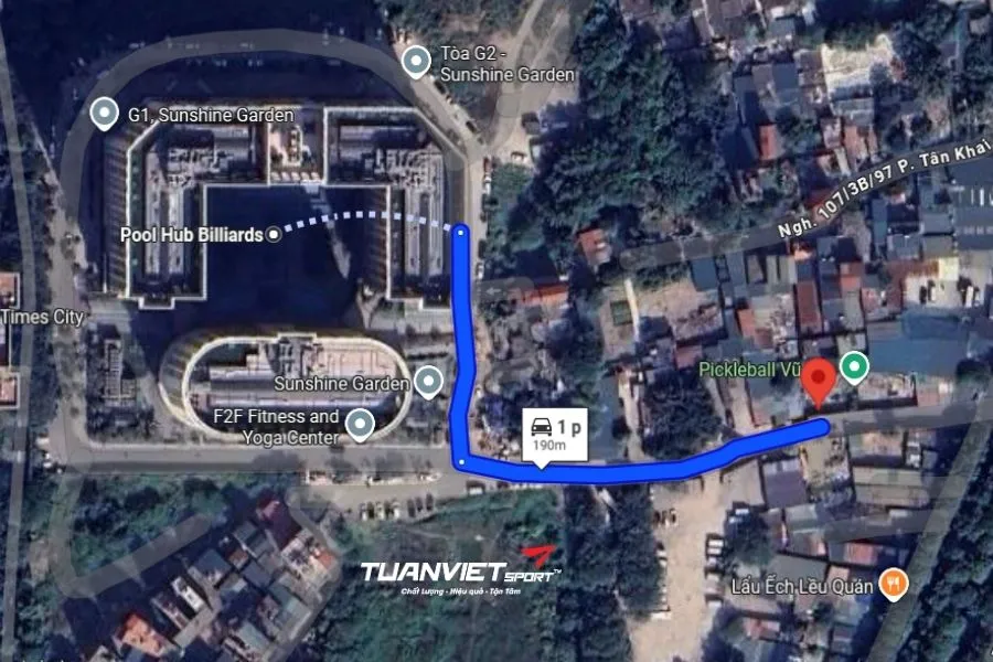 Sân pickleball Pika Academy - Sân pickleball Quận Hoàng Mai