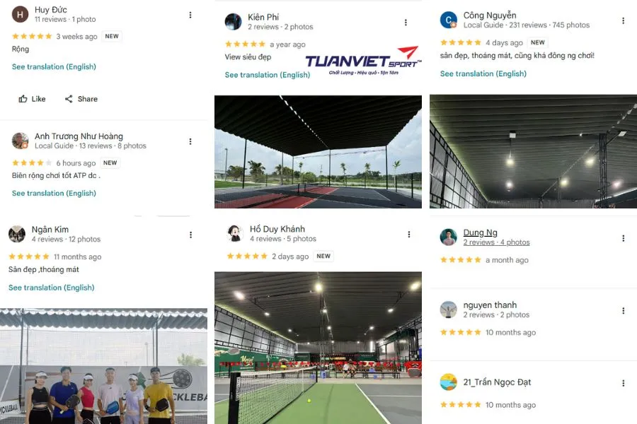 Sân Pickleball Đảo Sen - Sân pickleball Hà Nội