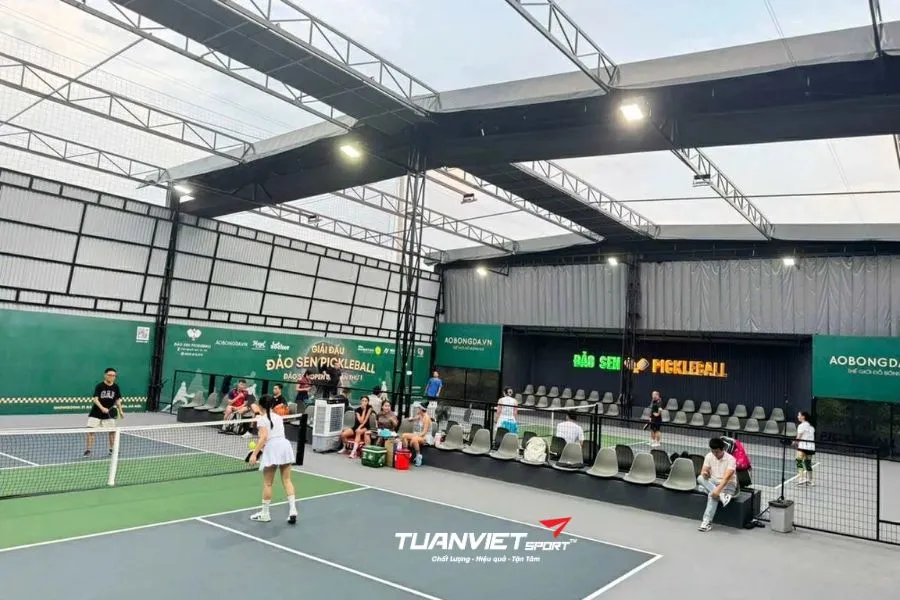 Sân Pickleball Đảo Sen - Sân pickleball Quận Long Biên