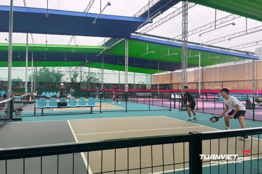 Sân Pickleball Liên đoàn Hà Nội - Sân pickleball Quận Long Biên