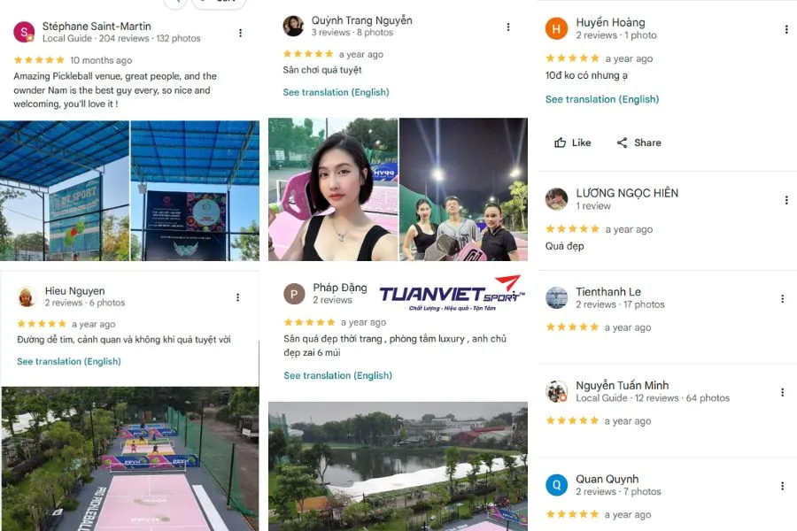 Sân Pickleball Pro Pickleball VN - Sân pickleball Hà Nội