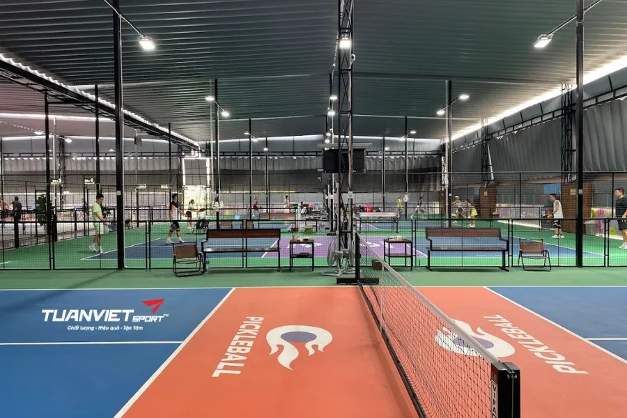 Sân Pickleball Ven Đê 4 - Sân pickleball Quận Long Biên