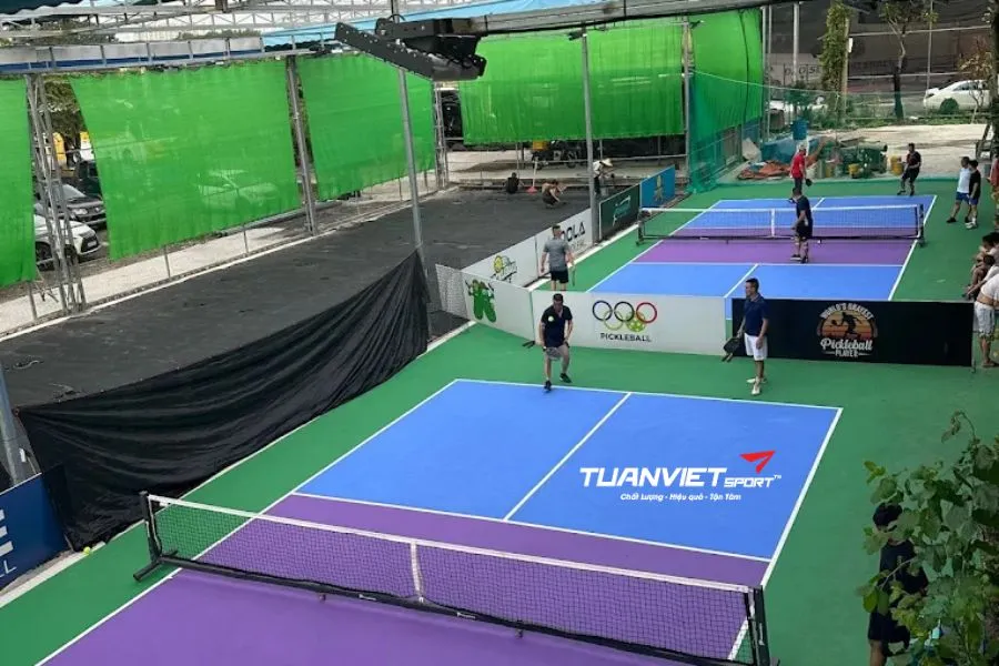 Sân Pickleball Gia Thuỵ - Sân pickleball Quận Long Biên