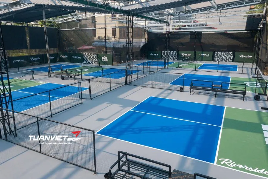 Sân Pickleball Riverside - Sân pickleball Quận Long Biên