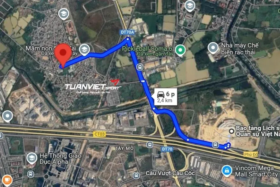 Sân Pickleball Miêu Nha - Sân pickleball Quận Nam Từ Liêm