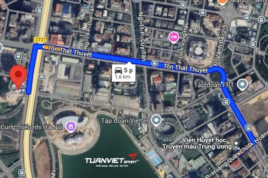 Sân Pickleball SportsHub - Phạm Hùng - Sân pickleball Quận Nam Từ Liêm